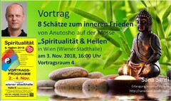 Vortrag bei der Messe in Wien am 3.11.2018