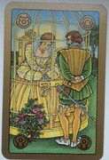 Der goldene Käfig (aus dem "Symbolon"-Kartendeck von Peter Orban/Ingrid Zinnel/Thea Weller)