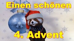 🎄 Schönen 4. Advent 🎄 Fröhliche Weihnachten 🎅 Merry Christmas 🎅 🎄 Alle Jahre wieder 🎄 FaceRig Bär 🎄