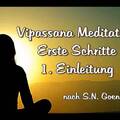 Vipassana-Meditation - Erste Schritte 1: Einleitung - nach SN Goenka