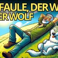 DER FAULE, DER WEISE UND DER WOLF 🐺 | Eine Geschichte zum Nachdenken