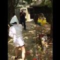 Piñata - Smashing the bird!